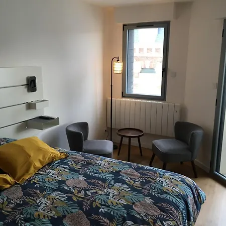 Carteret Centre, Port Avec Balcon Vue Apartment *