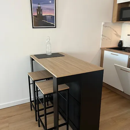 Carteret Centre, Port Avec Balcon Vue Apartment *