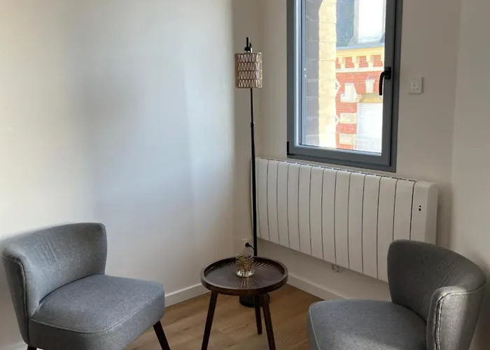 Carteret Centre, Port Avec Balcon Vue דירה *