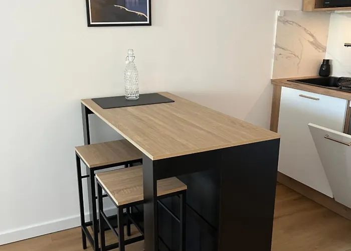 Carteret Centre, Port Avec Balcon Vue דירה *